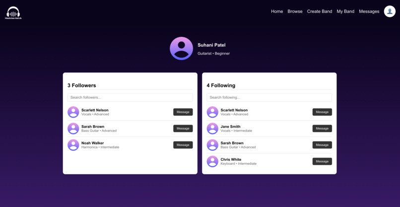 Musician Match – screenshot 7