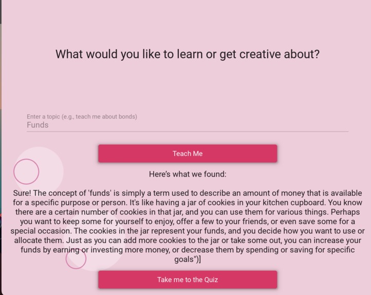 investHER – screenshot 6