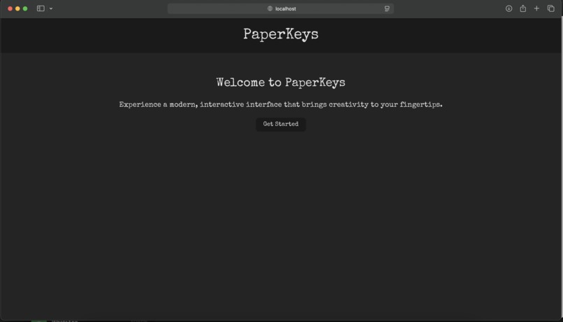 PaperKeys – screenshot 1