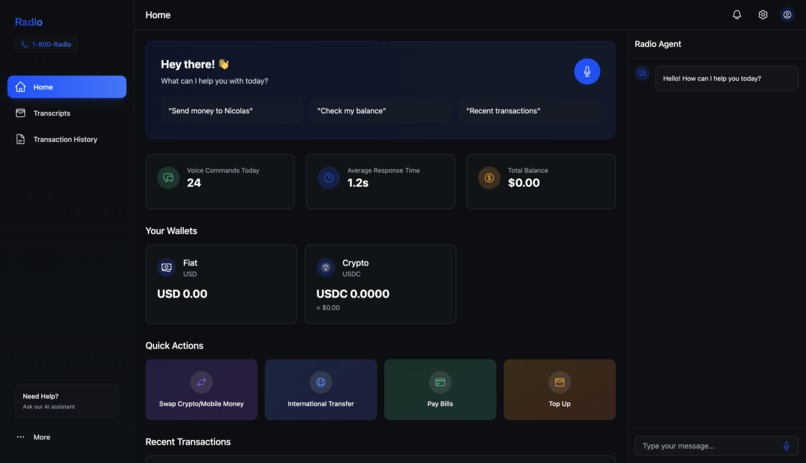 Radio: Simple Accessible Banking – screenshot 3