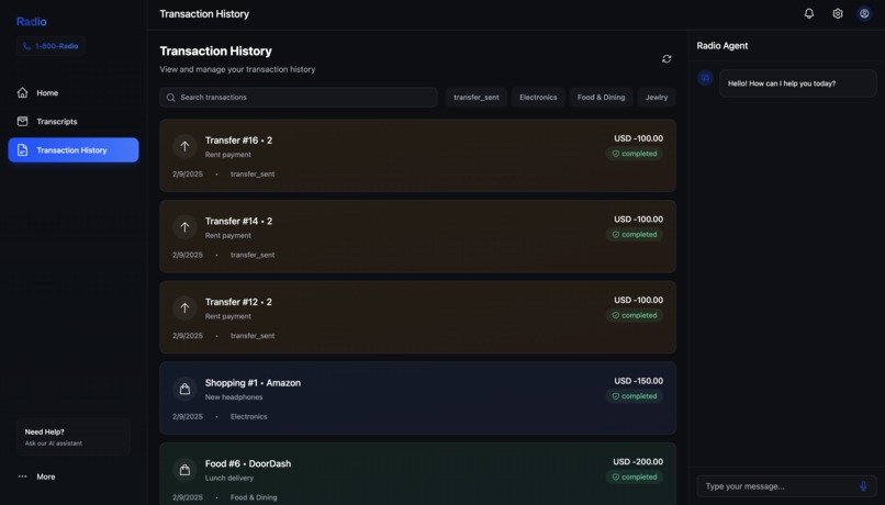 Radio: Simple Accessible Banking – screenshot 4