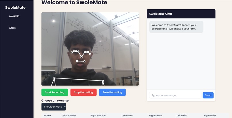 SwoleMate – screenshot 2