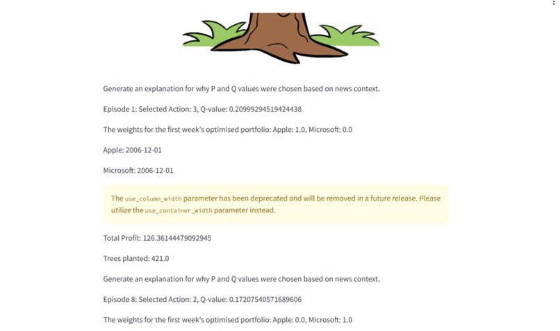 AI Based Black-Litterman Portfolio Optimisation – screenshot 2