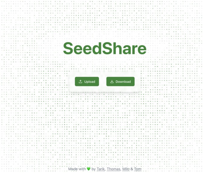 SeedShare – screenshot 1