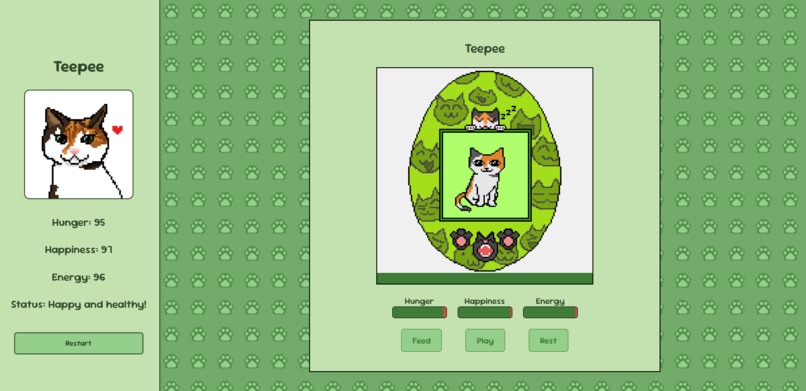 Catagotchi – screenshot 1