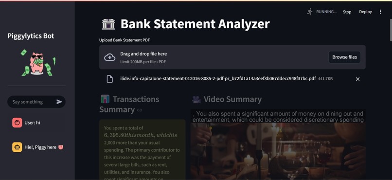 Piggylytics AI – screenshot 1