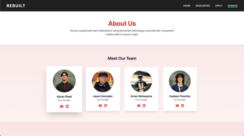 REBUILDFUND – screenshot 4