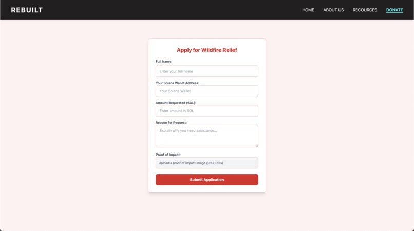 REBUILDFUND – screenshot 7