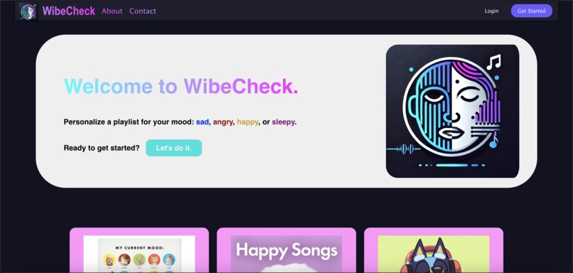 WibeCheck – screenshot 1