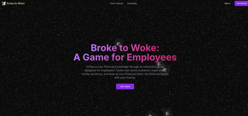 Broke to Woke – screenshot 2