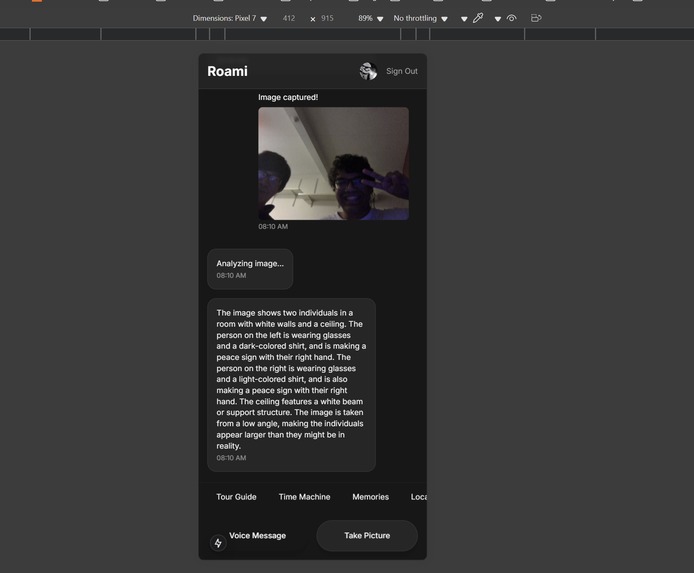 Roami – screenshot 1
