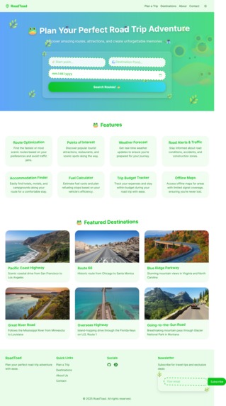 RoadToad – screenshot 1