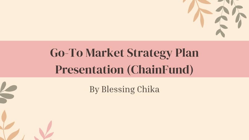 ChainFund – screenshot 1