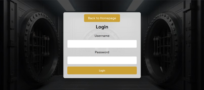 Ge0de's Online Banking System – screenshot 4