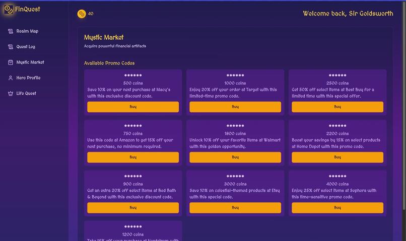 FinQuest – screenshot 3
