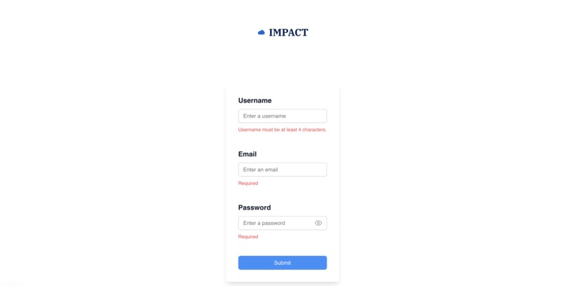 Impact – screenshot 2