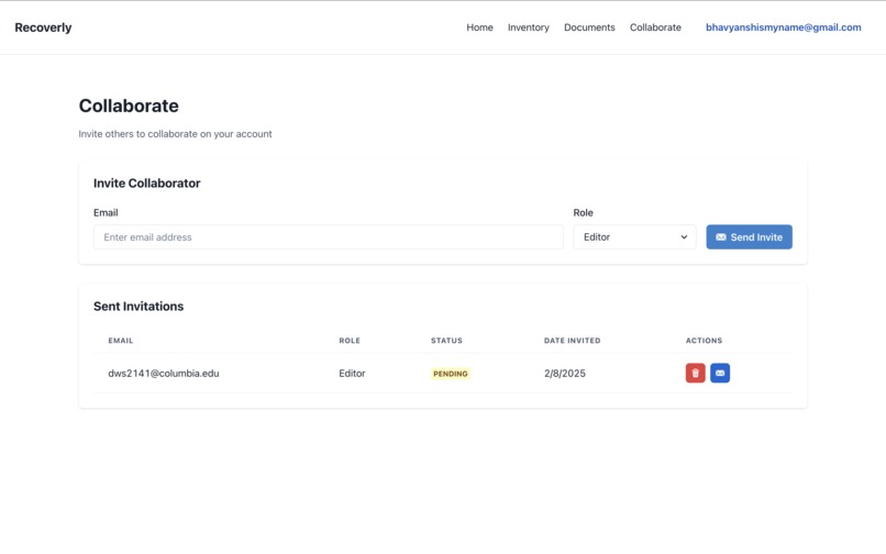 Recoverly – screenshot 4