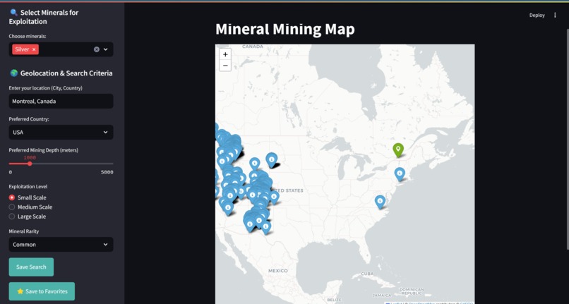 GeoMining – screenshot 5