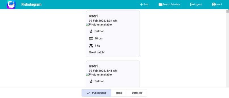 Fishstagram – screenshot 2