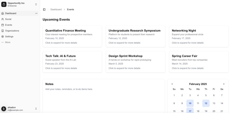 Opportunify – screenshot 1