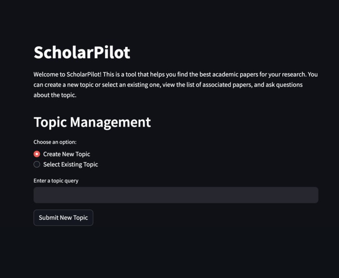 ScholarPilot – screenshot 1