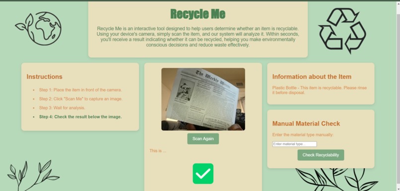 Recycle-me – screenshot 1