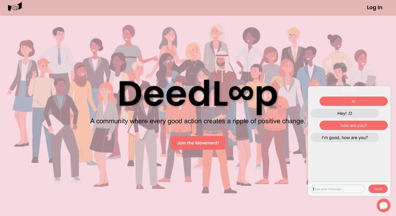 DeedLoop - Circle of Good Deeds! – screenshot 1