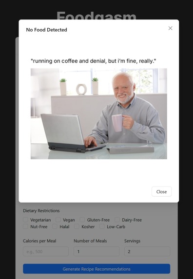 Foodgasm.AI – screenshot 2