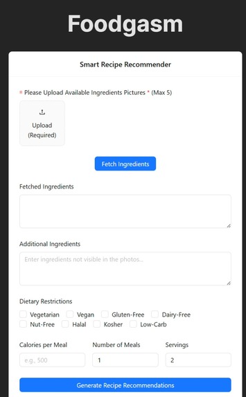 Foodgasm.AI – screenshot 3