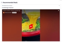 Diet Web App – screenshot 3