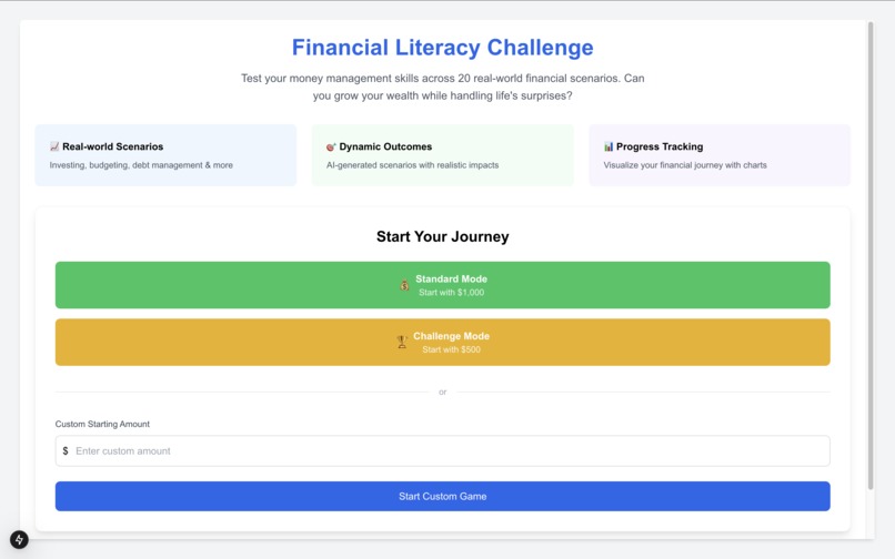 WealthQuest – screenshot 1