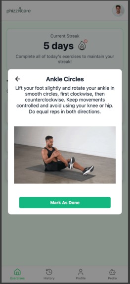 phizzicare – screenshot 2