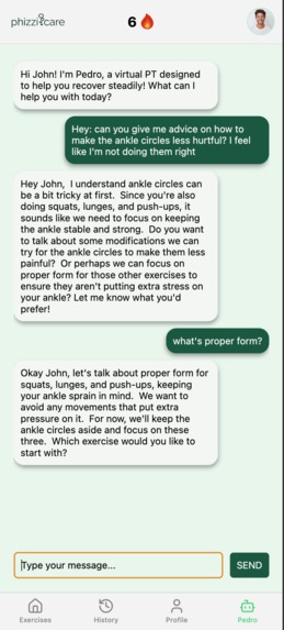 phizzicare – screenshot 4