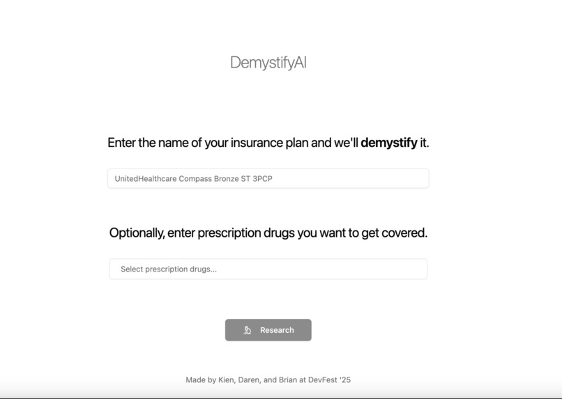 DemystifyAI – screenshot 2