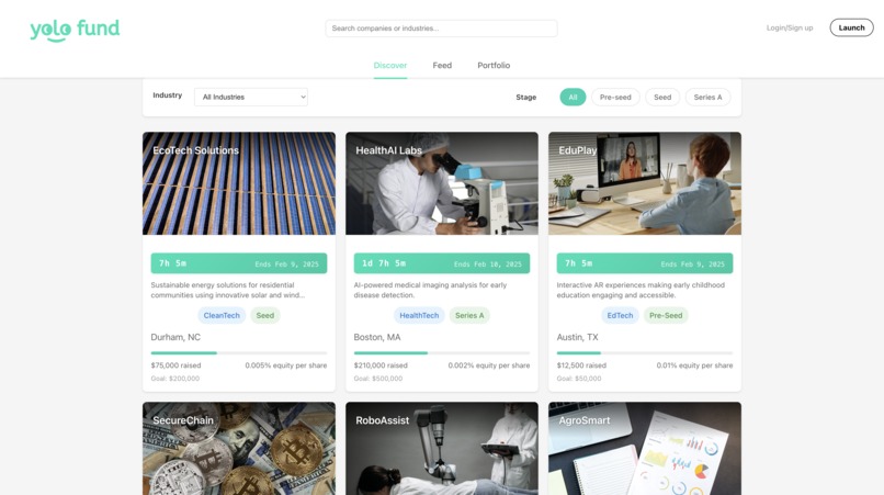 YOLO Fund – screenshot 1