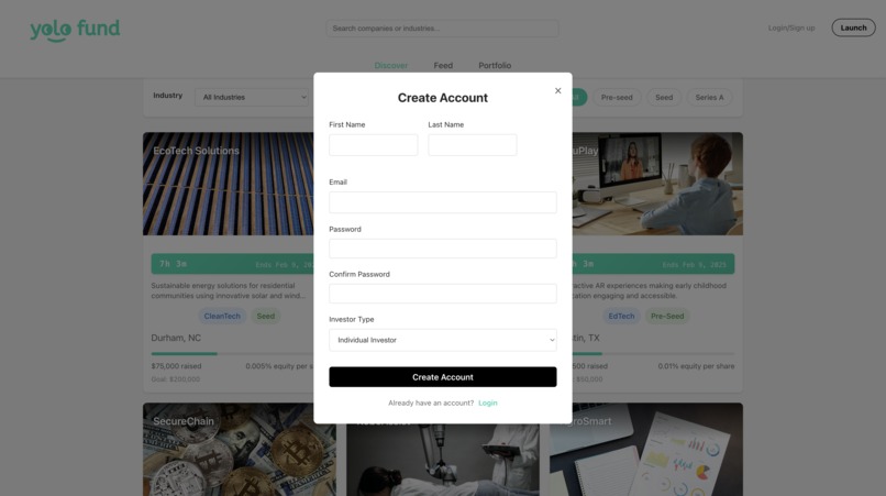 YOLO Fund – screenshot 5