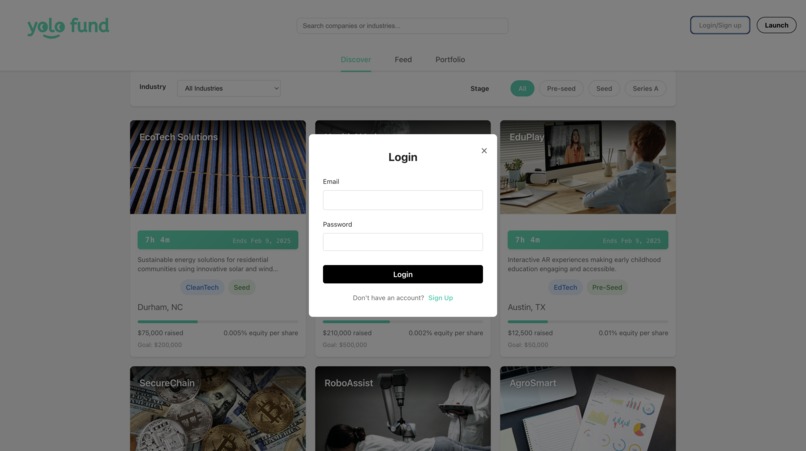 YOLO Fund – screenshot 6