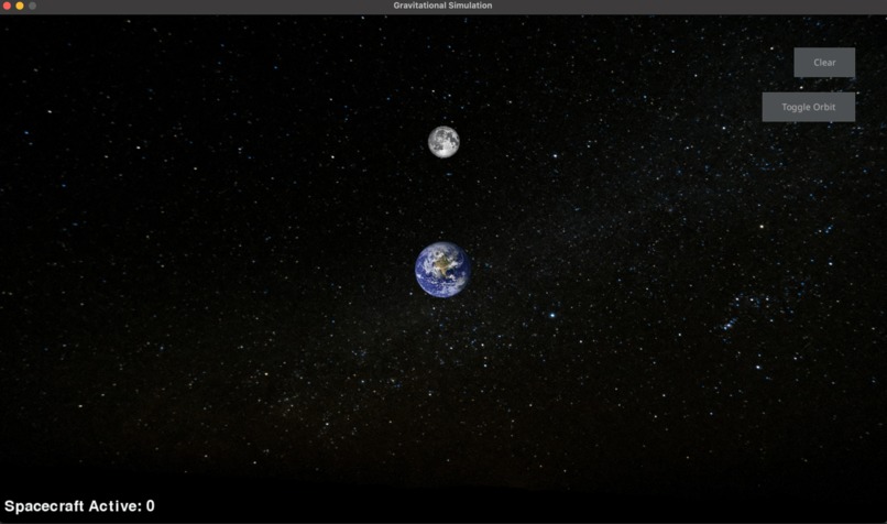 GraviSim – screenshot 1