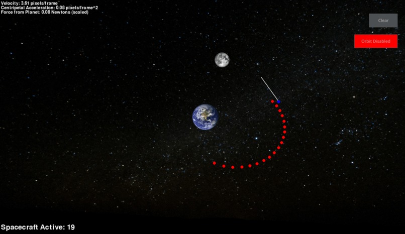 GraviSim – screenshot 2