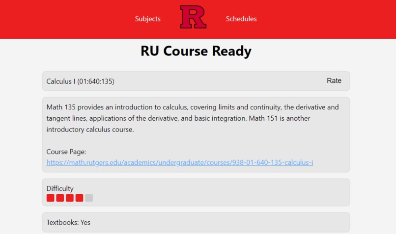 RU Course Ready – screenshot 6