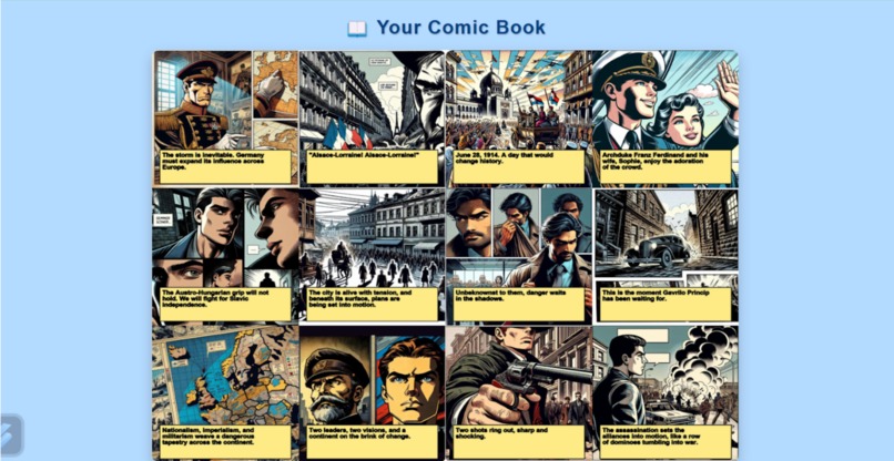 EDUCOMICS – screenshot 2