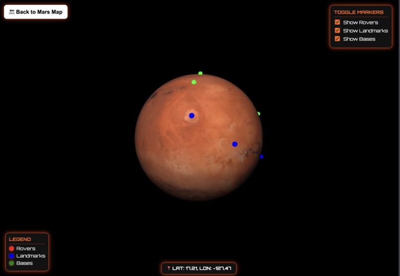 Explore Mars: An Immersive Martian Analysis System – screenshot 1