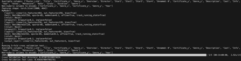 ML Movie Gross Prediction – screenshot 1