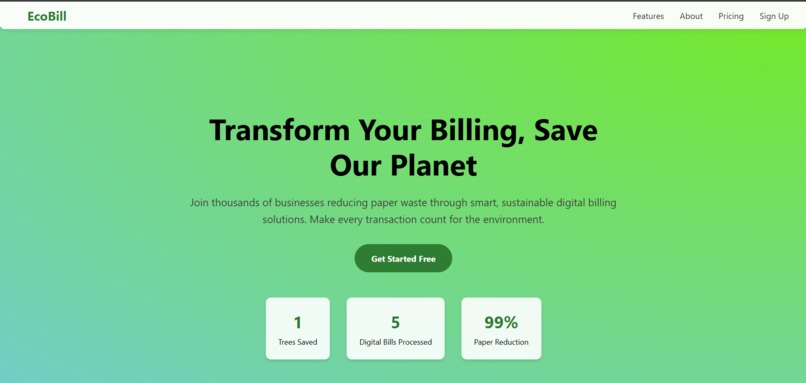 Eco Bill – screenshot 5