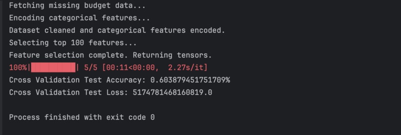Movie Prediction Model (Kylan, Reed, Sean) – screenshot 1