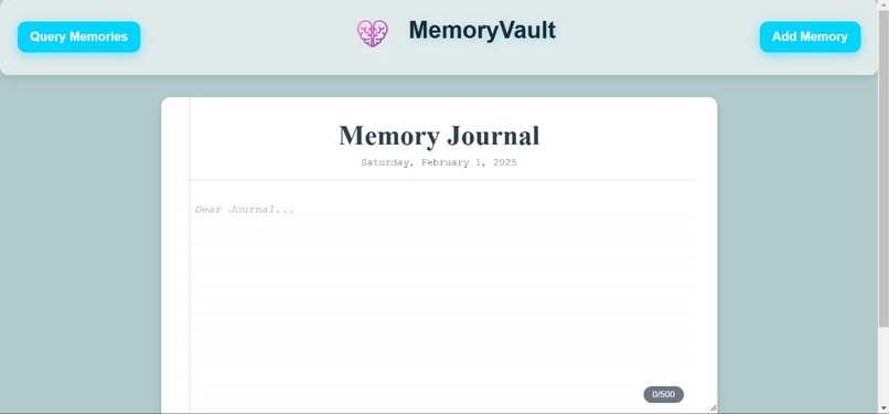 MemoryVault - AI Memory Companion for Alzheimer's Patients – screenshot 2
