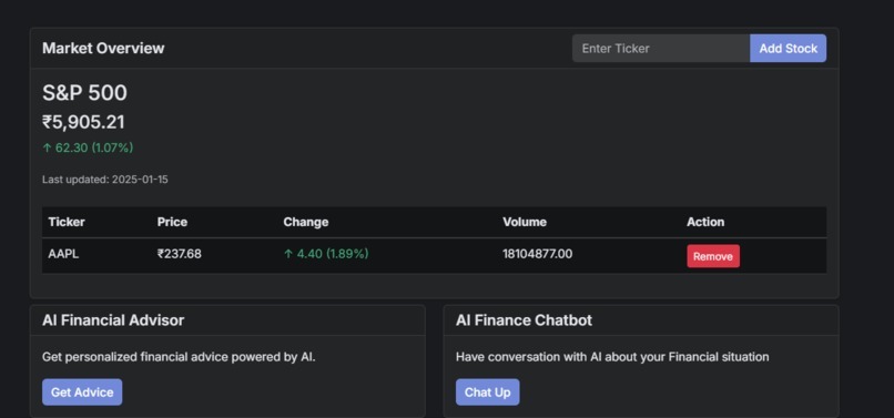 FinIntel - AI-Powered Finance Management Platform – screenshot 3