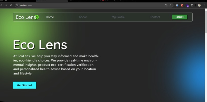 EcoLens – screenshot 3