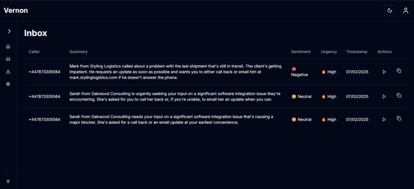 vernon – screenshot 2