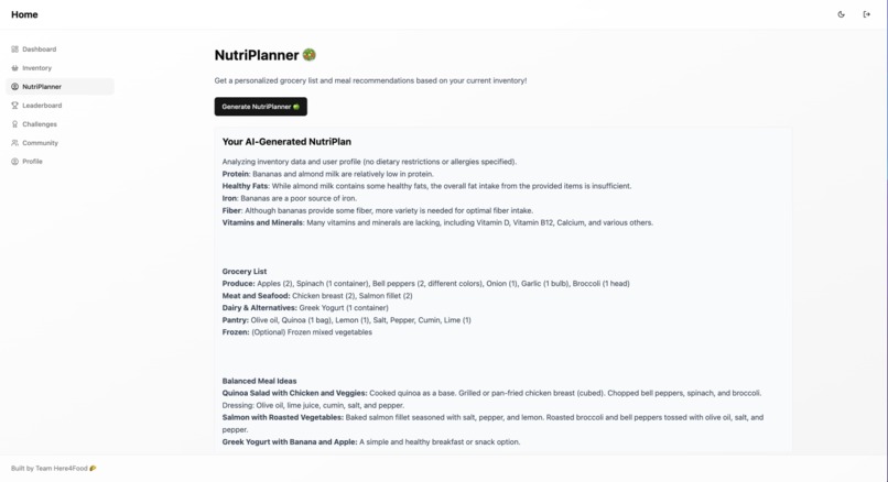 NutriQuest – screenshot 2